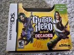 New Nintendo DS Guitar Hero on the Tour Decades