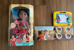 Disney Elena Avalor Doll with Accessories and Drawing Pad with a Book