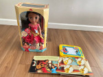 Disney Elena Avalor Doll with Accessories and Drawing Pad with a Book