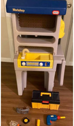 Little Tikes Workshop Bench with Tool box