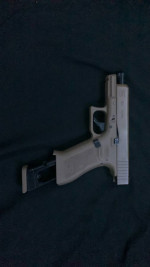 Glock 19x bb air pistol, walken ASL mod-m airsoft rife automatic