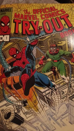 RARE SPIDER MAN  1983 TRY OUT BIG Comic Book
