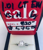 1.01 CARAT DIAMOND! CRAZY LOW PRICE!!!