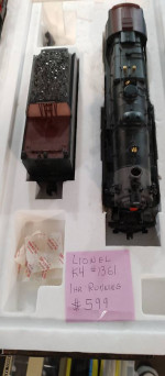 Lionel Trains TMCC Steam Engine Pennsylvania K4