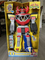 Imaginext Power Rangers Megazord in Orignal Box + Mastadon Zord REDUCE