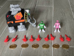Imaginext Power Rangers Megazord in Orignal Box + Mastadon Zord REDUCE