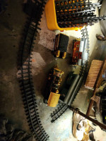 Gold rush train tracks