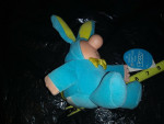 ZIGGY Easter Bunny Hug Vintage 1988 Stuffed PLUSH TOY