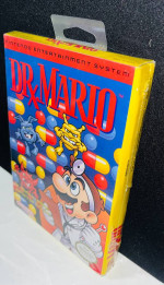 Dr. Mario (Nintendo NES, 1990), Brand New & Sealed w\ Nice Seal
