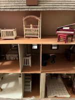 Doll House-Large-Magnificent-Lots of furniture too