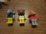 Vintage Lego/Duplo figures--3 Fabuland animals plus parts