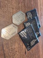 Disney Star Wars Galaxy Edge Credit Medallion Gift Cards (5)