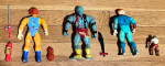 Vintage Thundercats Action Figures (Lion-O, Mumm-Ra & Tygra)
