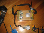 Toy Lot: Command Radio, Tactical Belt, Walkie Talkies, Pistol w Target