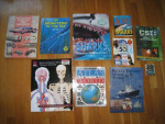 10 Fun & Educational Books: Vehicles, Dinosaurs, Sharks, CSI, Anatomy!