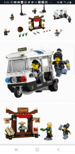 Lego the Ninjago Movie set City Chase