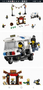 Lego the Ninjago Movie set City Chase
