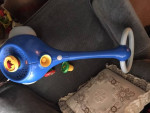 Lego Music Roller, 2002 discontinued. Push toy w/ 3 music cartridges