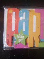 Party Invitations - BRAND NEW Pack of 10 with envelopes