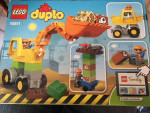 Lego Duplo set 10811--Backhoe Loader. New, sealed in box