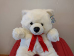New in perfect condition large white 24" long stuffed teddy bear