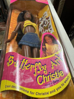 Barbie butter fly art christie
