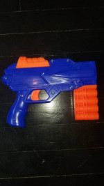 Air Warriors Ultra-Tek Jaguar Dart Pistol and Nerf Module gun
