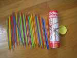 Vintage Pick-Up Sticks Games in Tins & Boxes, 3 Sets Available