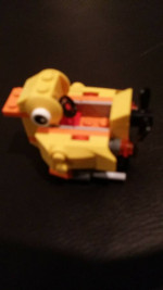 Lego rubber ducky penguin vehicle