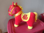 Excellent condition, large/small 3pc Chinese puff toys (one is new)