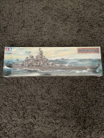 Tamiya 1/350 Model U.S. Battleship BB-63!! Brand New!!
