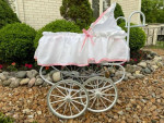 FAO Swartz Doll Stroller/Buggy/Carriage - Like New, 1990's
