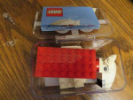 Lego Build a Bullseye set in gift card box.