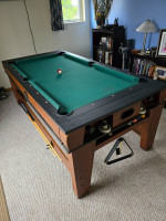 Pool, Air Hockey, Table Tennis Table