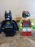 Lego Batman and Robin Alarm Clock