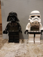 Lego Darth Vader & Storm Trooper Alarm Clocks