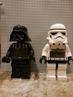 Lego Darth Vader & Storm Trooper Alarm Clocks