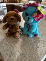Barbie stuffed lop animals