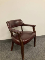 Leather Captain's Guest Chair