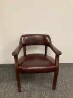 Leather Captain's Guest Chair