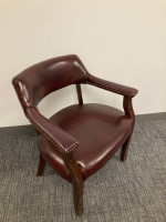 Leather Captain's Guest Chair
