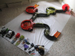 Kung Zhu Special Forces battery oper zuh zuh toy pet animal play set