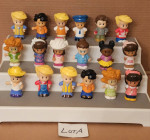 Assorted Fisher Price Little People Figures Boys and Girls Lot A