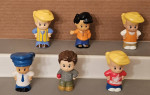 Assorted Fisher Price Little People Figures Boys and Girls Lot A