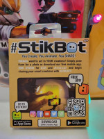 New STIKBOT Poseable Action Figures Motion Stop Phone App Animation Create Anima