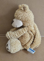 Buddy Balls Light Brown Bear that turns into a Red and Blue Ball