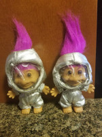 New Russ Trolls Astronauts Purple or Pink Hair