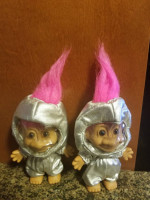 New Russ Trolls Astronauts Purple or Pink Hair