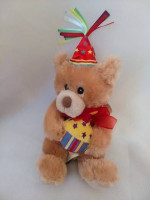 First and Main Birthday Bear Plush Stuffed Animal