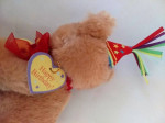 First and Main Birthday Bear Plush Stuffed Animal